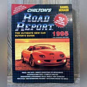 CHILTON'S VINTAGE 1995 ROAD REPORT BUYER'S GUIDE OVER 650 COLOR PHOTOS